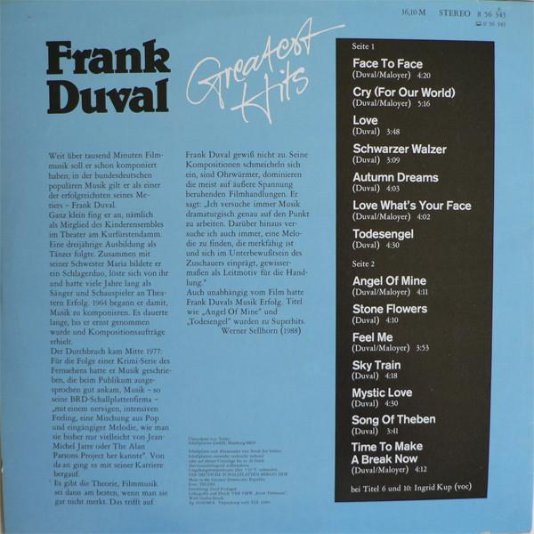 Frank Duval - Greatest Hits (Disc Vinil) [2]