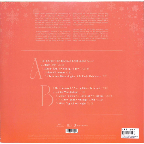 Frank Sinatra – Christmas With Frank Sinatra, (Disc Vinil) [2]