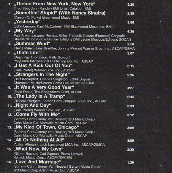 Frank Sinatra - New York, New York, (CD) [2]