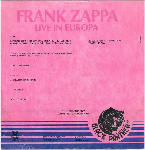 Frank Zappa - Live In Europa [2]