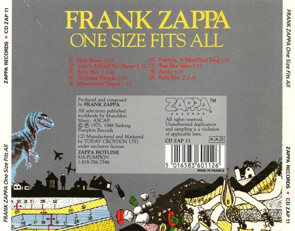 Frank Zappa - One Size Fits All [2]