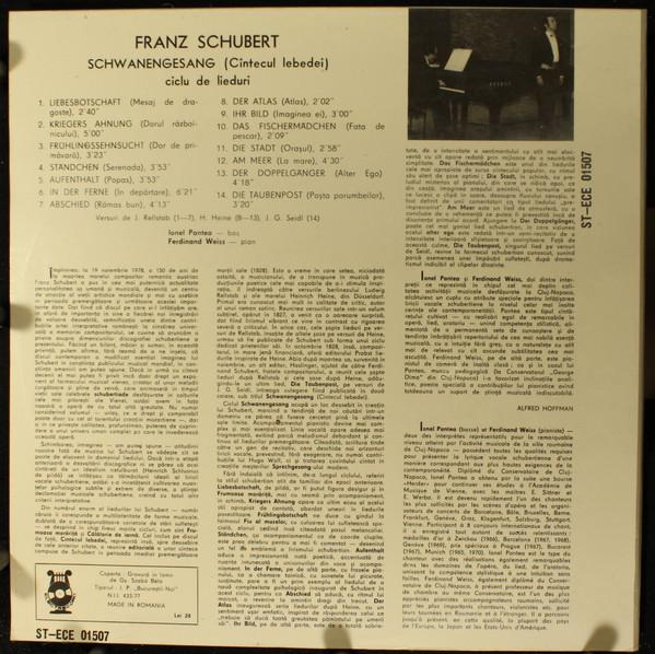 Franz Schubert - Schwanengesang (Cintecul Lebedei) [2]