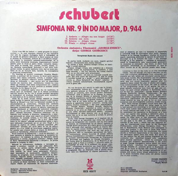 Franz Schubert - Symphony No. 9 In C Major D. 944 «The Great» = Simfonia Nr. 9 În Do Major, D. 944 [2]