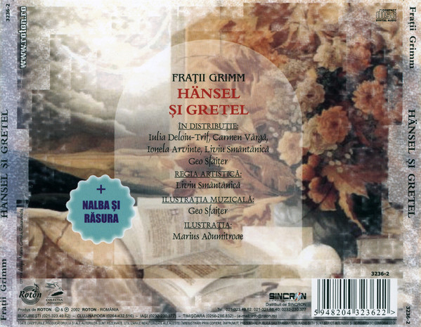 Frații Grimm* – Hänsel Și Gretel (+ Nalba Și Răsura) (CD) [2]