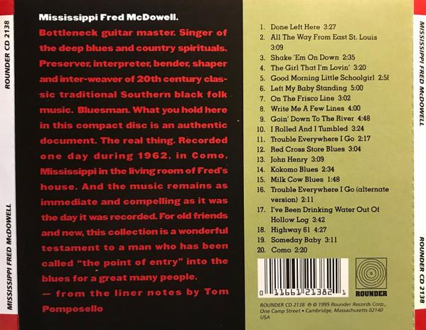 Fred McDowell - Mississippi Fred McDowell (CD) [2]