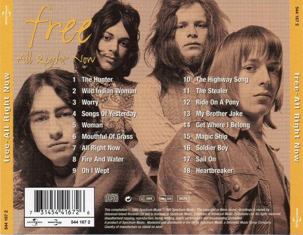 Free - All Right Now, (CD) [2]
