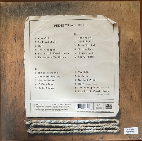 Frightened Rabbit – Pedestrian Verse (VINIL) [2]