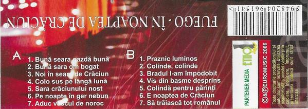 FUEGO  - În Noaptea De Crăciun (Colinde Și Cântece De Iarnă) (Caseta Audio) [2]