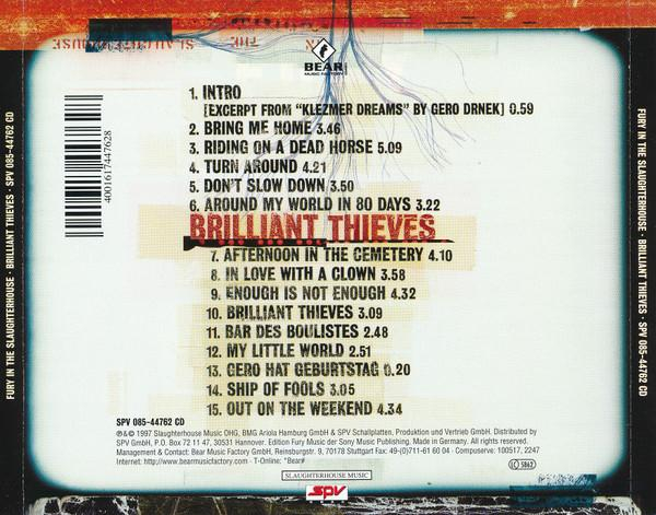 Fury In The Slaughterhouse - Brilliant Thieves (CD Audio) [2]