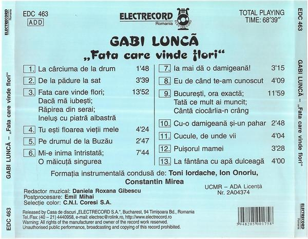 Gabi Luncă - Fata Care Vinde Flori [2]
