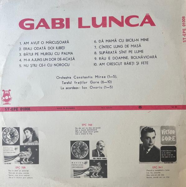 Gabi Luncă - Gabi Luncă(Disc Vinil) [2]