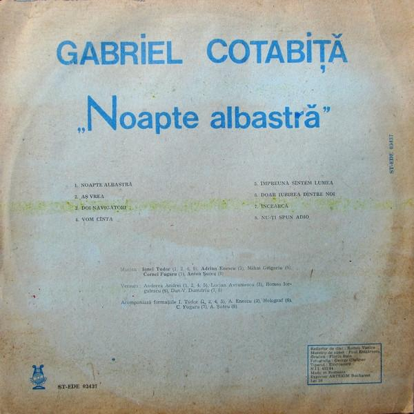 Gabriel Cotabiță - Noapte Albastră [2]