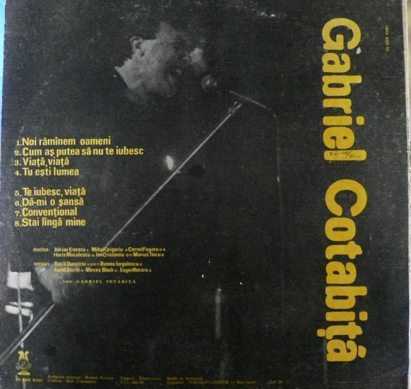 Gabriel Cotabiță - Noi Rămînem Oameni [2]