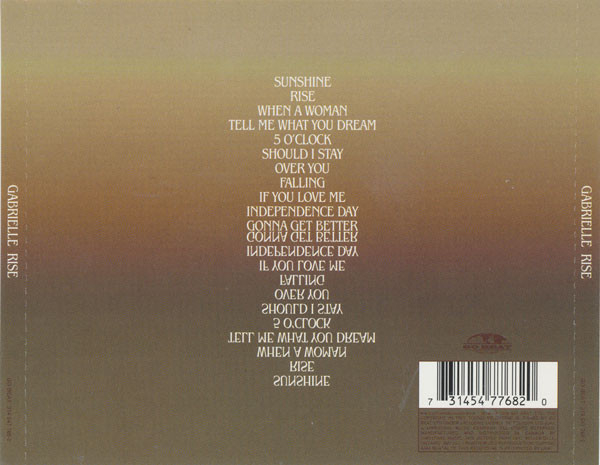 Gabrielle - Rise (CD) [2]