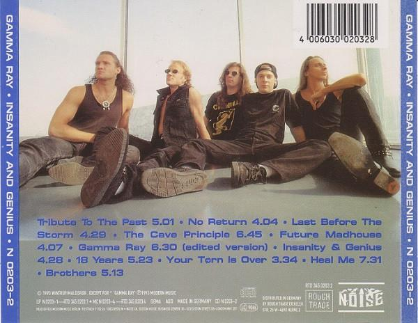 Gamma Ray - Insanity And Genius (CD) [2]