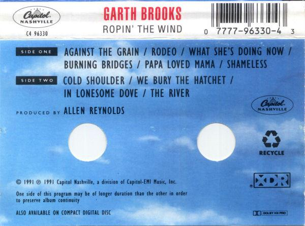 Garth Brooks - Ropin' The Wind (Caseta Audio) [2]