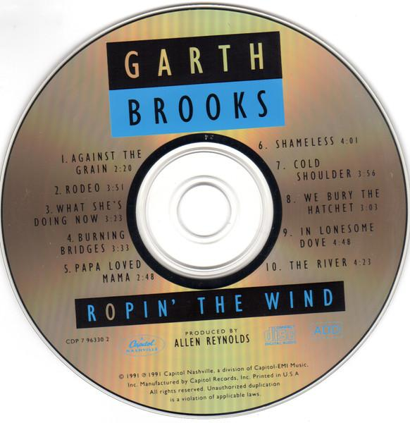 Garth Brooks - Ropin' The Wind , (CD) [2]