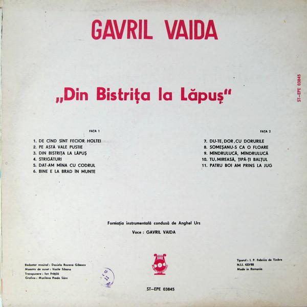Gavril Vaida - Din Bistrița La Lăpuș [2]