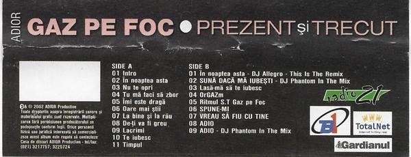 Gaz Pe Foc - Prezent şi trecut (Caseta Audio) [2]