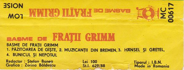 Gebrüder Grimm - Basme De Frații Grimm, (Casetă Audio) [2]