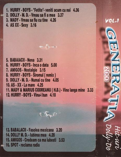 Generația 2000 Vol. 1 , (Casetă Audio) [2]