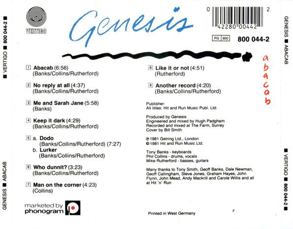 Genesis - Abacab [2]