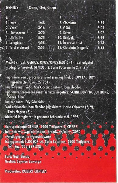 Genius - CO2, (Casetă Audio) [2]