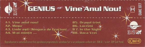 Genius - Vine Anul Nou , (Casetă Audio) [2]