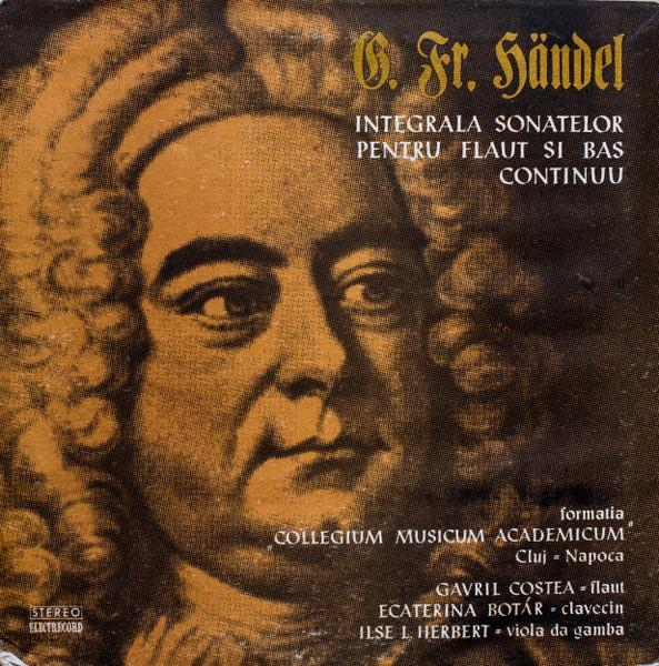 Georg Friedrich Händel - Integrala Sonatelor Pentru Flaut Si Bas Continuu [1]