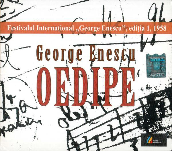 George Enescu - International Festival 'George Enescu' - 1st Edition - Monday, 22 September 1958: Oedipe (CD Audio) [1]