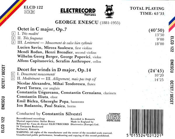 George Enescu - Octet In C Major, Op. 7 / Decet In D Major, Op. 14 [2]