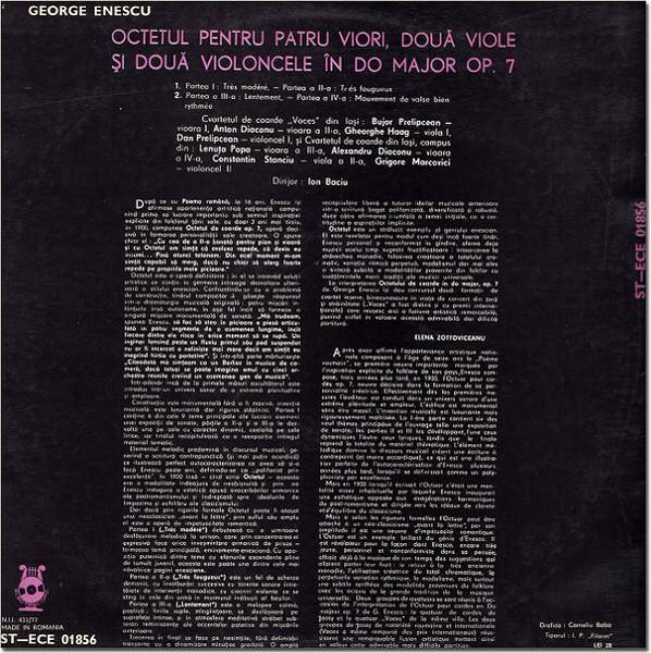 George Enescu - Octetul Pentru Patru Viori, Două Viole Și Două Violoncele În Do Major, Op. 7 [2]