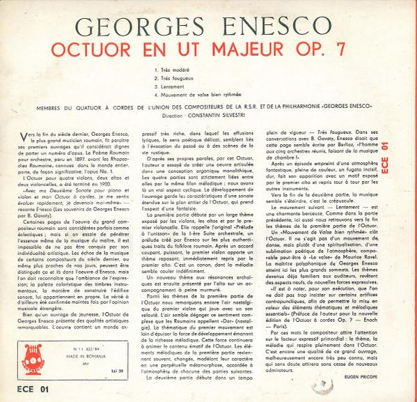 George Enescu - Octuor En Ut Majeur Op. 7 [2]