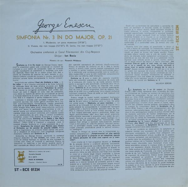 George Enescu - Simfonia Nr. 3 În Do Major, Op. 21 (Disc Vinil) [2]
