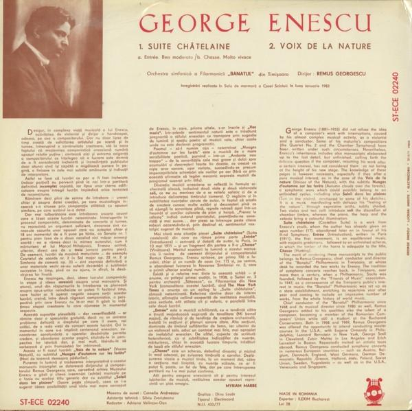 George Enescu - Suite Châtelaine / Voix De La Nature [2]