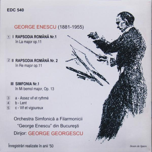 George Georgescu - Rapsodia I -  Rapsodia a II-a - Sinfonia I [2]