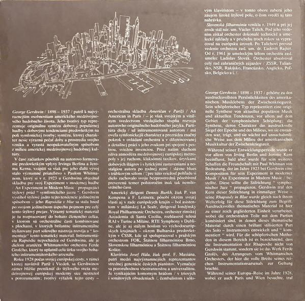 George Gershwin - Rhapsody In Blue / An American In Paris, (Disc Vinil) [2]