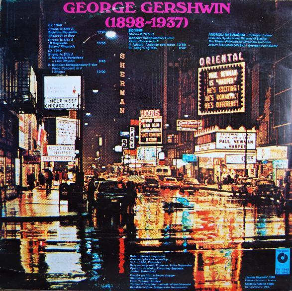 George Gershwin - Rhapsody In Blue / Second Rhapsody / Variations - I Got Rhythm / Piano Concerto In F [2]