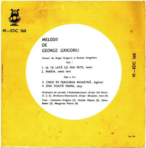 George Grigoriu - Melodii De George Grigoriu [2]