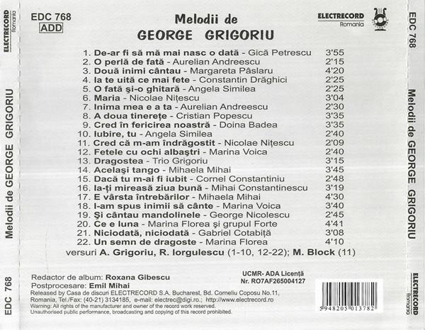 George Grigoriu - Melodii De George Grigoriu [2]