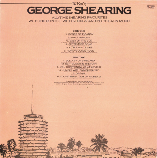George Shearing - The Best Of George Shearing [2]