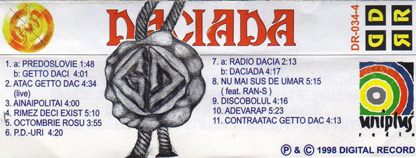 Getto Daci – Daciada (Caseta Audio) [2]