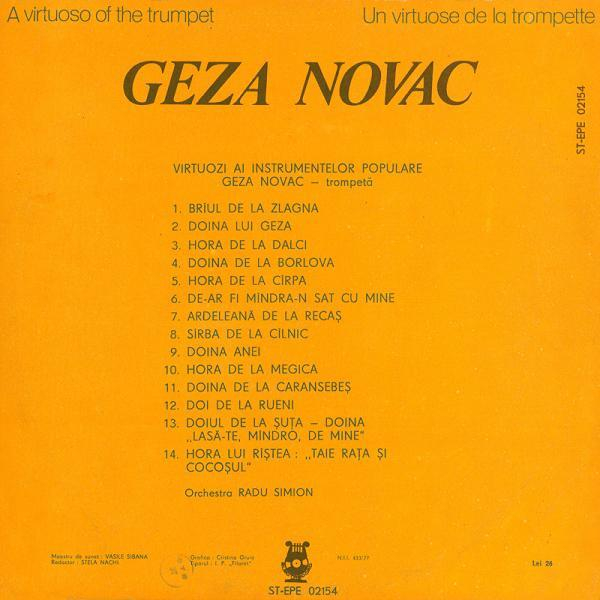 Geza Novac - A Virtuoso Of The Trumpet / Un Virtuose De La Trompette [2]