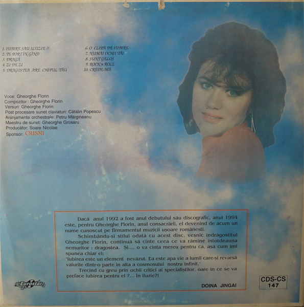 Gheorghe Florin – Iubire Sau Iluzie ?! (VINIL) [2]
