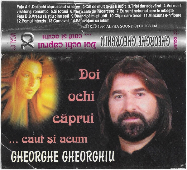 Gheorghe Gheorghiu - Doi Ochi Căprui ...Caut Și Acum, (Casetă Audio) [2]