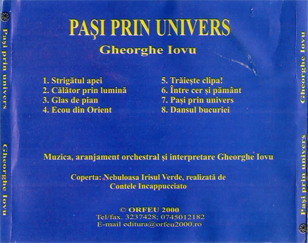 Gheorghe Iovu – Pași Prin Univers (CD) [2]