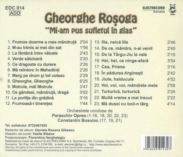 Gheorghe Roșoga - Mi-am Pus Sufletul în Glas [2]
