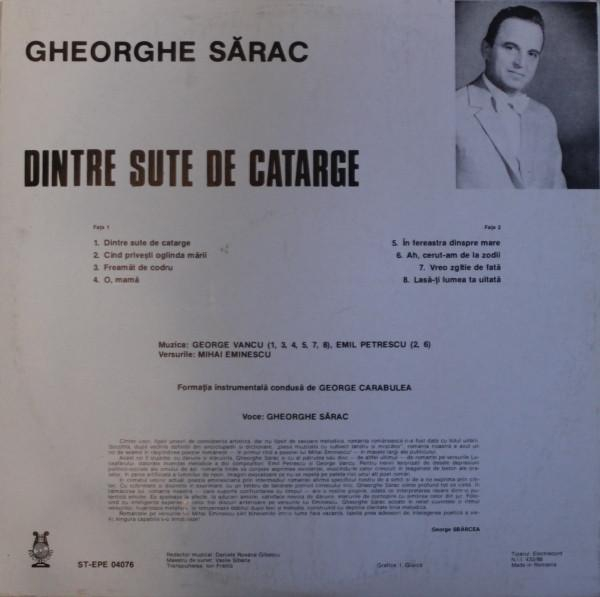 Gheorghe Sărac - Dintre Sute De Catarge - Romanțe [2]