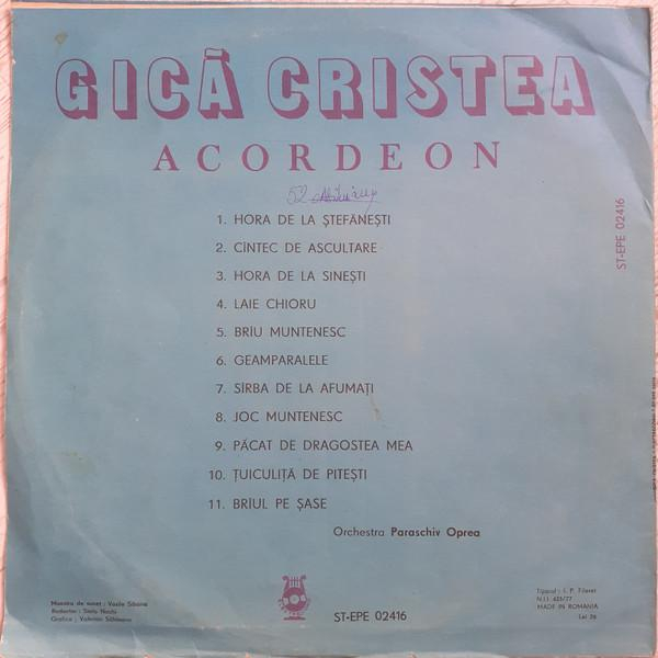 Gică Cristea - Acordeon, (Disc Vinil) [2]