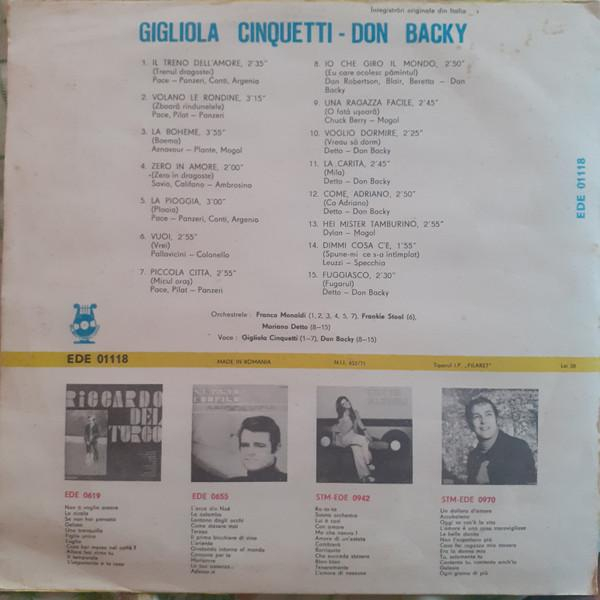 Gigliola Cinquetti - Gigliola Cinquetti / Don Backy [2]